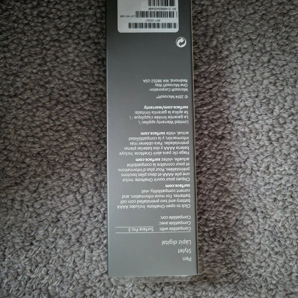 Microsoft surface pro pen, compatible with surface pro 3